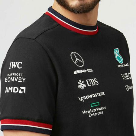 Camiseta Funcional Original Mercedes AMG Petronas F1 Team 2022 Preta -  Outros Moda e Acessórios - Magazine Luiza