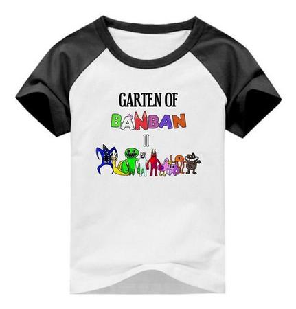 Camiseta Gamer Garden Of Banban 2 Terror Game Personagens - Culpa