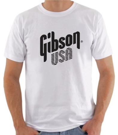 Imagem de Camiseta Gibson marca guitarras