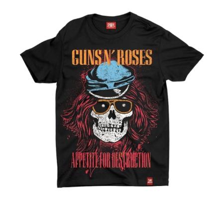Imagem de Camiseta Guns N' Roses - Axl Rose Skull