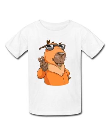 Camiseta Infantil Capivara Animal Estimação Estilosa Estilo Desenho - Retha  Estilos - Camiseta Infantil - Magazine Luiza