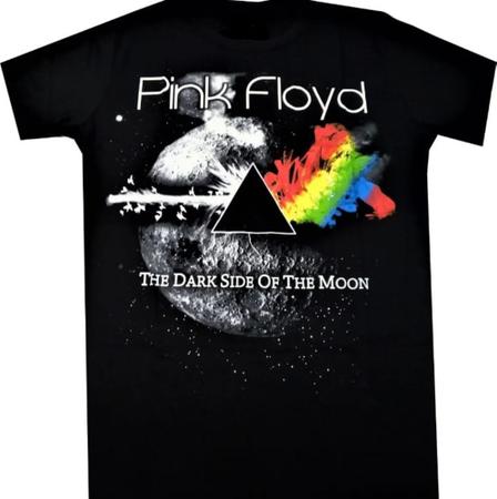 Camiseta Infantil da banda de Rock Pink Floyd The Dark Side Of The Moon -  Bomber - Camiseta Infantil - Magazine Luiza