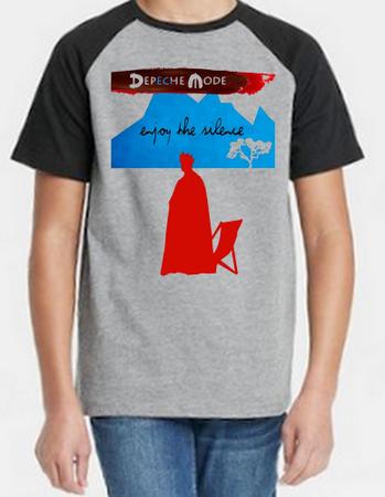 Camiseta Infantil Depeche Mode Enjoy The Silence Exclusiva