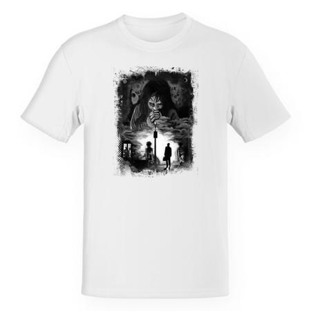 Imagem de Camiseta Infantil Divertida Exorcista PB