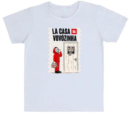 Camiseta Infantil Divertida La casa da vovozinha - Alearts