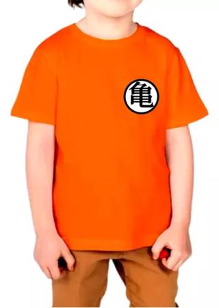 Imagem de Camiseta Infantil Dragon Ball Goku Logo