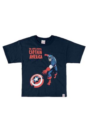 Imagem de Camiseta Infantil Manga Curta Avengers Malwee Kids