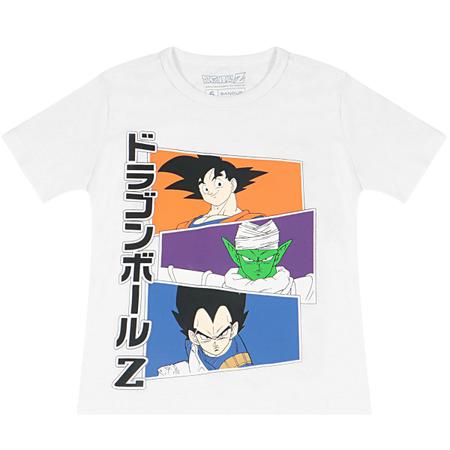 Camiseta Dragon Ball Super Personagens, Branco, M