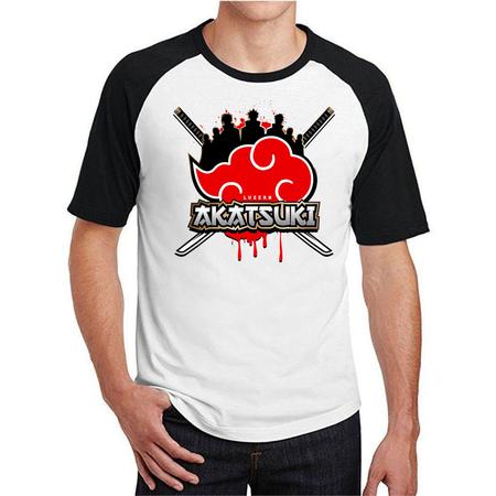 Camiseta Naruto Akatsuki - Nuvem Naruto - Anime - Mangá