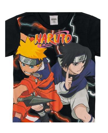 Roupa Bebê Mangá Naruto Uzumaki pequeno