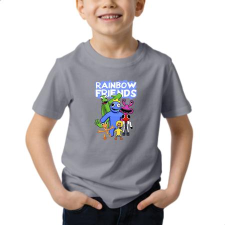 Imagem de Camiseta Infantil Rainbow Friends Turma Do Roblox Jogo Onlin