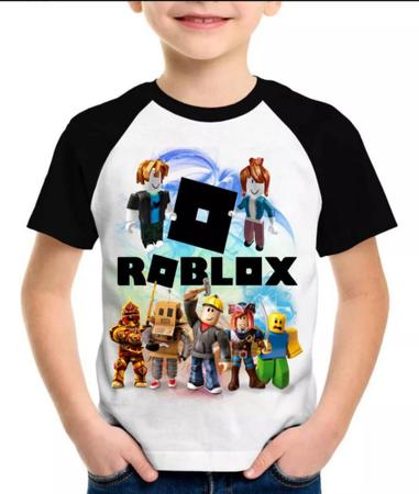 Camiseta Camisa Infantil Roblox Jogo Pc Game
