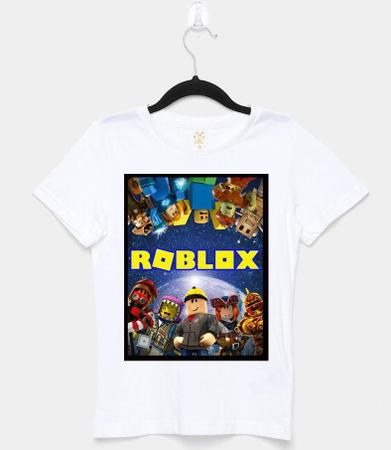 Camisa Do Roblox Infantil Personalizada Pronta Entrega