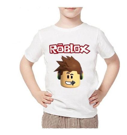 Camiseta Camisa Roblox Desenho Infantil Jogo Kids Em Alta 03