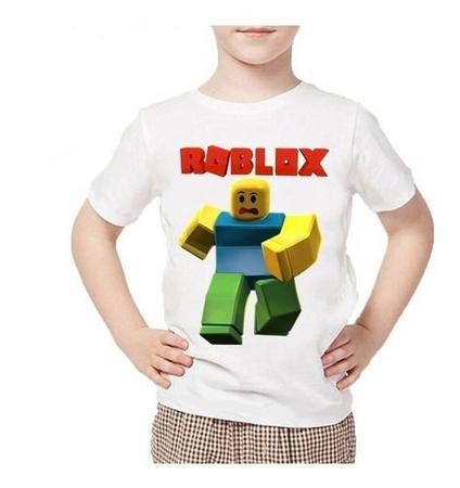 Camiseta Infantil Roblox Game Jogo Skin Persongem 20218