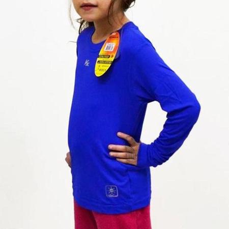 Imagem de Camiseta Infantil Segunda Pele Proteção Solar UV FPS 50 + Baby Look Protect Kanxa Original Oferta Liquidação