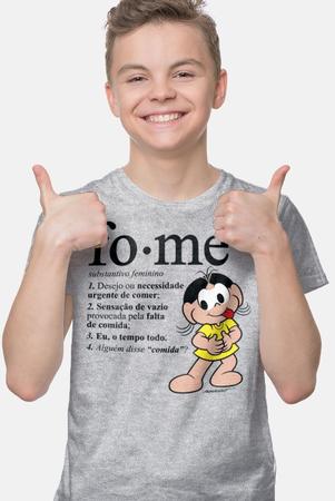 T-Shirt Feminina Turma da Mônica Magali Fome