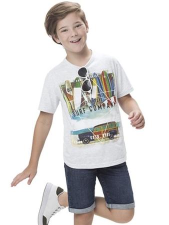 Imagem de Camiseta Infantil Verão Menino Surf - Kyly