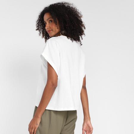 Camiseta John John Line Feminina Preta em Promoção na Americanas