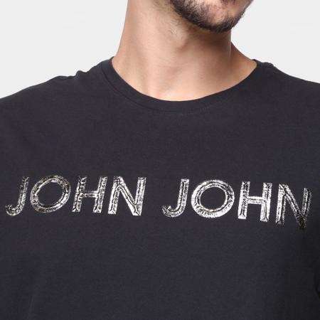 Camiseta John John Básica Rg Rusty Masculina - Preto