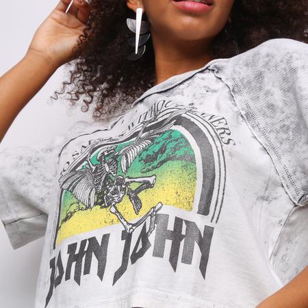 Camiseta John John Camiseta Feminina John John Nunca Usado