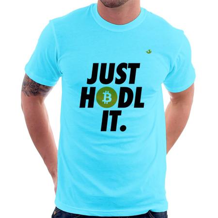 Imagem de Camiseta Just hodl it - Foca na Moda