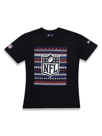 Imagem de Camiseta juvenil logo nfl preto new era