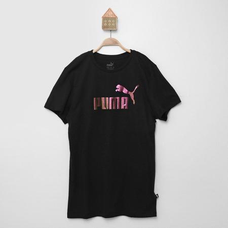 Imagem de Camiseta Juvenil Puma Essentials Nova Shine Logo Tee Menina