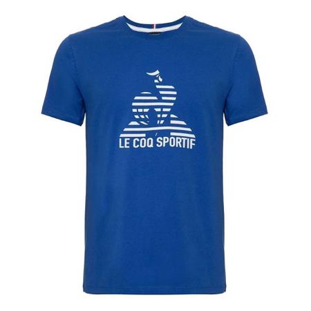 Imagem de Camiseta Le Coq Ess Tee Line Ss N3 White And Blue