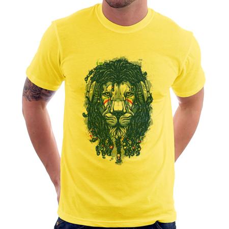 Imagem de Camiseta Leão Reggae - Foca na Moda