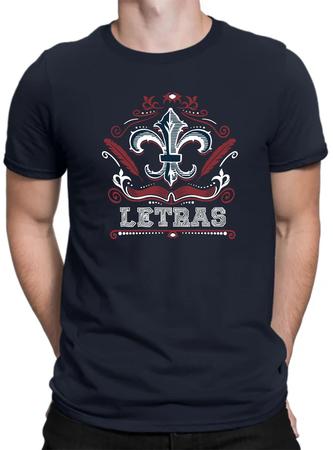 Camiseta Letras,masculina,básica,100% algodão - Nobre Imagem de Camiseta Letras,masculina,básica,100% algodão