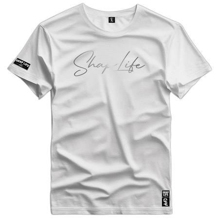 Imagem de Camiseta Linha Signature Prata Personalizada Shap Life