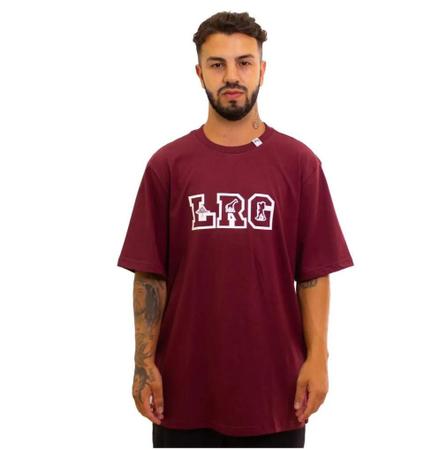 Imagem de Camiseta lrg academia knit tee - bordo