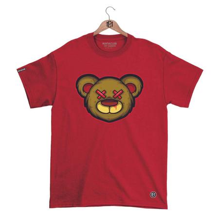 Imagem de Camiseta Máfiaclub Gola Redonda Estampa URSO XX Streetwear fio 30.1 Penteado.