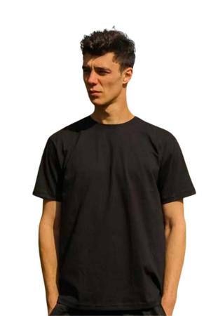 Camiseta Masculina Adulto Cia da Malha Original Cor:Preto;Tamanho:M - Preto