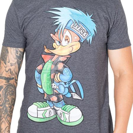 CAMISA THE DRAGON TATTOO PRETA COM AZUL PREMIUM