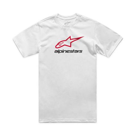 Imagem de Camiseta Masculina Alpinestars Always 2.0 Branco Vermelho