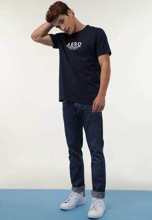 Imagem de Camiseta masculina Azul Marinho tecido algodão Aeropostale