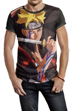 Camiseta Masculina Boruto Uzumaki Filho Do Naruto Ref:638 - smoke -  Camiseta Masculina - Magazine Luiza