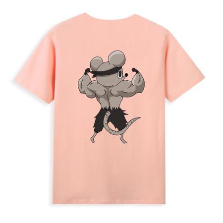 Camiseta Masculina Casual Algodão Fio Penteado GYM RAT - Markelly - Camiseta  Masculina - Magazine Luiza