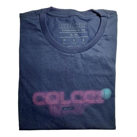 Camiseta Masculina Colcci Manga Curta Led Logo Imagem de Camiseta Masculina Colcci Manga Curta Led Logo