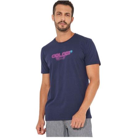 Camiseta Masculina Colcci Manga Curta Led Logo Imagem de Camiseta Masculina Colcci Manga Curta Led Logo