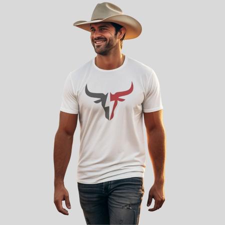 Imagem de Camiseta Masculina  Country Rodeio Pião Touro