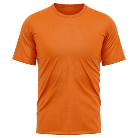 Imagem de Camiseta Masculina Dry Fit Proteção Solar UV Básica Lisa Treino Academia Passeio Fitness Ciclismo Camisa