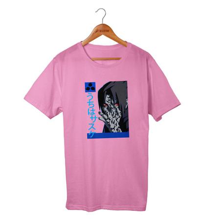 Camiseta Masculina e Feminina t-shit Fio 30.1 Naruto Sasuke Uchiha Mao no  olho - Nexstar - Camiseta Feminina - Magazine Luiza