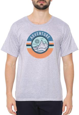 Imagem de Camiseta Masculina Eco Canyon Adventure Cinza