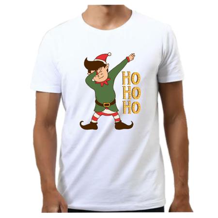 Camiseta ho ho ho feliz natal