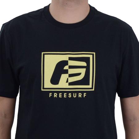 Imagem de Camiseta Masculina Freesurf MC Half Preta - 110405462