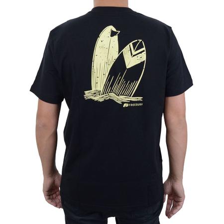 Imagem de Camiseta Masculina Freesurf MC Sand Pranchas Preta - 1104054