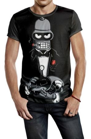 Camiseta John John Smoke Skull - Preta